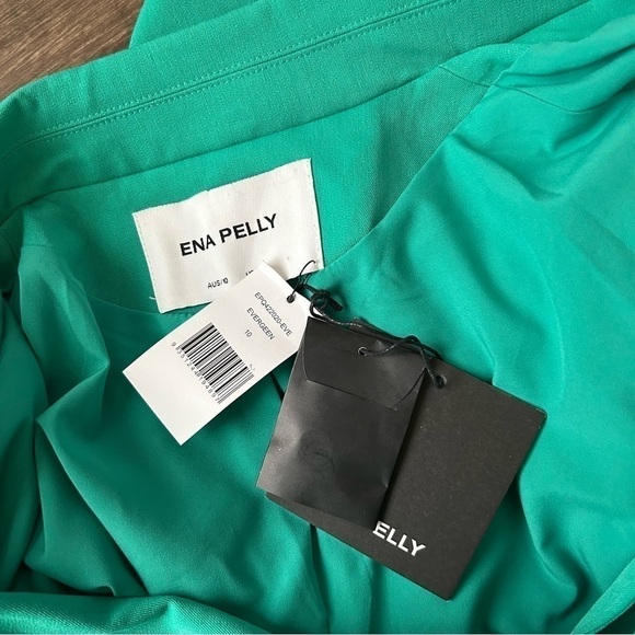 NWT Ena Pelly Jolie Blazer in Evergreen Sz 6 - Picture 11 of 11
